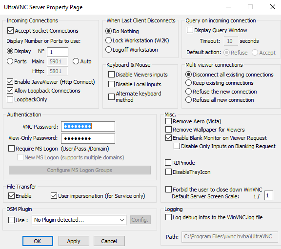 Sync your VNC to High Fidelity VR