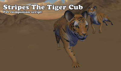 Stripes the Tiger Cub by Menithal